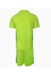 Manchester United Doelman Babytruitje Uit tenue Kind 2024-25 Korte Mouw (+ Korte broeken)